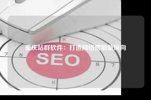 重庆站群软件：打造网络营销新风向