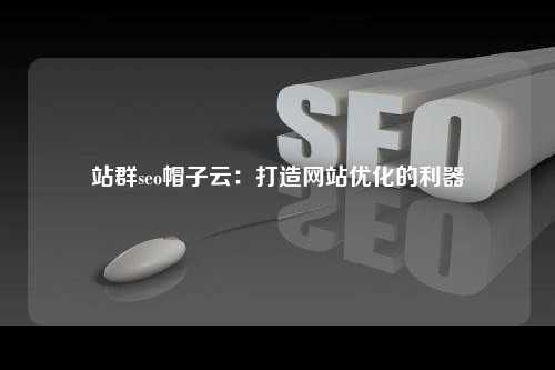 站群seo帽子云：打造网站优化的利器