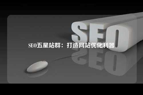 SEO五星站群：打造网站优化利器